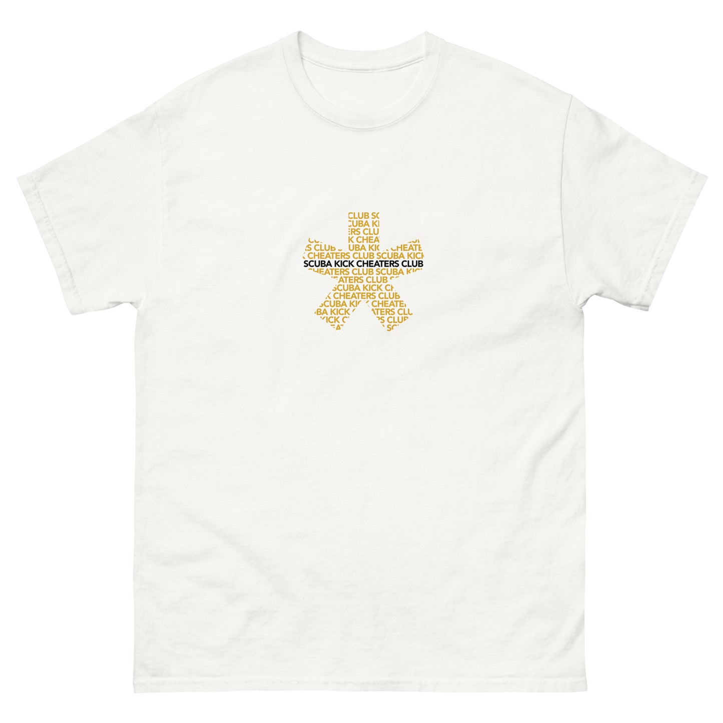 Men's classic tee - Scuba Kick Cheaters Club - Asterisk