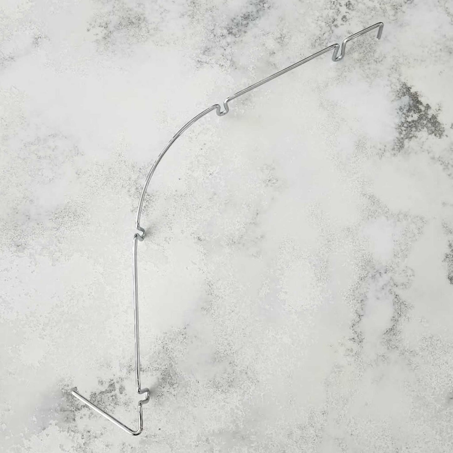WPC Wire Fence Bottom Arch - Chrome Plated - Pinball Machine Wire Fence