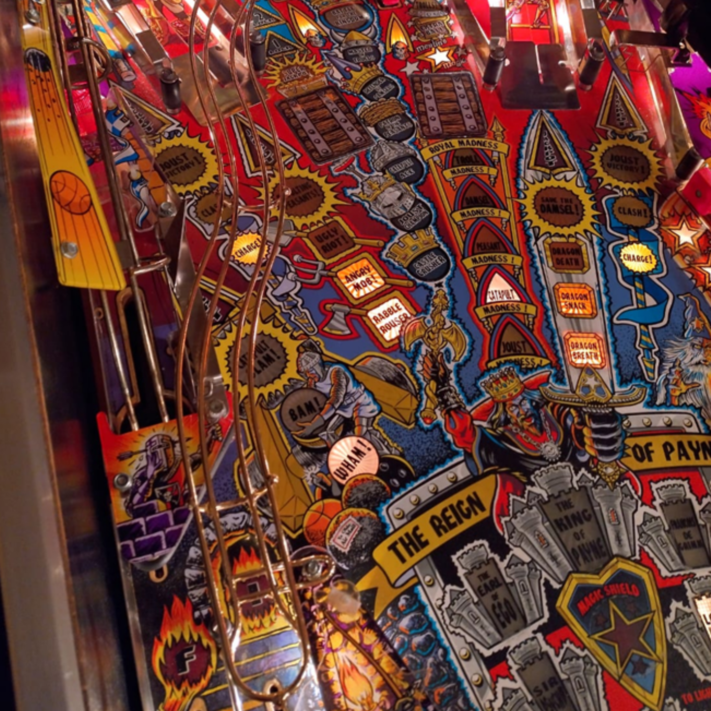 Medieval Madness Remake Pinball Wavy Wireform - Pre Order